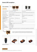 Sesam 800 Industry data sheet - 3