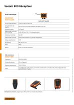 Sesam 800 Large 99 data sheet - 3