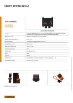 Sesam 800 mobile data sheet - 3