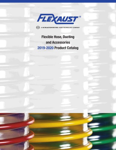 Flexible Hose, Ducting and Accessories 2019-2020 Product Catalog