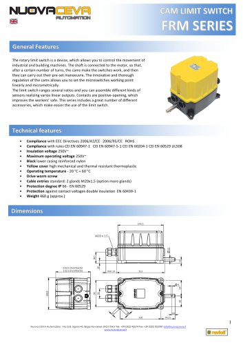 FRM Rotary Limit Switch