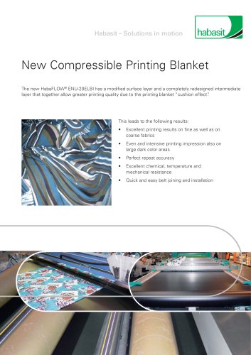 Habasit Compressible Printing Blankets (4268)