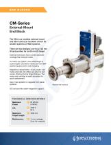 CM end block datasheet