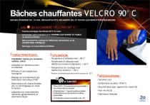 Bâches chauffantes VELCRO 90° C-1