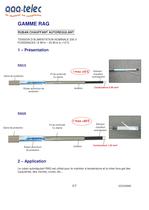 Cable chauffant antigel autorégulant RAG - 2