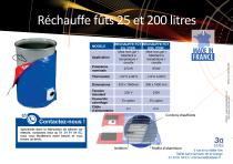 Réchauffe fûts 25 et 200 litres-2