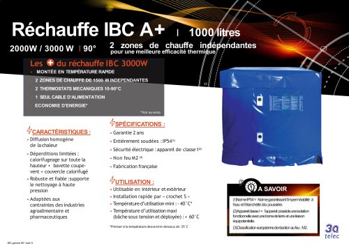 Réchauffe IBC A+