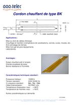 Ruban chauffant antigel BK - 1