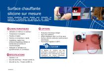 Surface chauffante silicone sur mesure-1