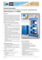 Servo-Hydraulic Vertical Static Four Column Testing Machines LabTest 6.xxxH.2 up to 1500kN