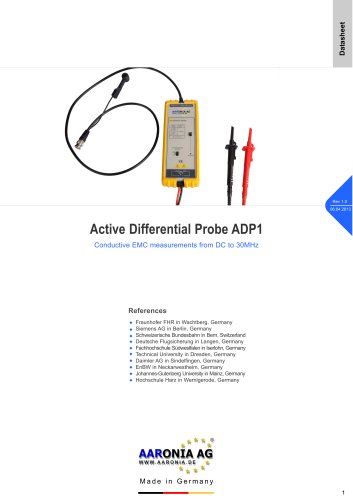 Active Differential Probe