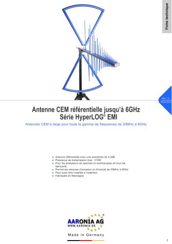 CEM Antenne referentielle