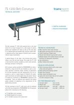 TS 1200 Belt Conveyor