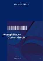 Koenig-Bauer Coding - 1