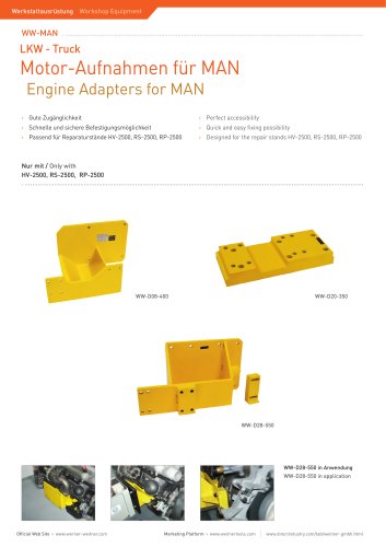 Engine Adapters for MAN