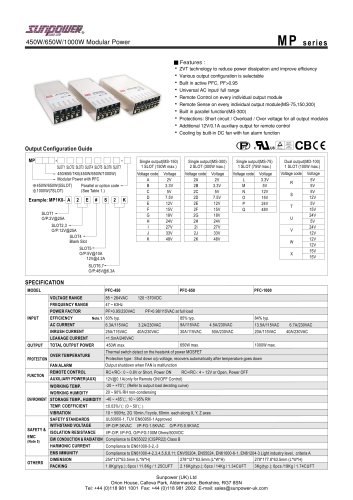 1000W Modular Power Power Supply