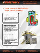 Four vertical de traitement thermique - 2