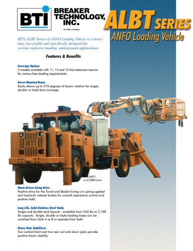 ALBT Series ANFO Loaders