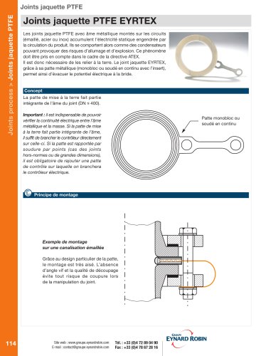 EYNARD ROBIN : Joint jaquette PTFE