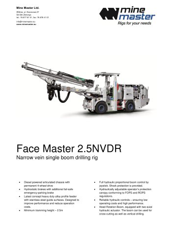 Face Master 2.5NVDR