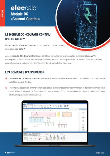 Module DC courant continu