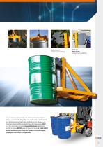 Gerbeur pour fûts électrique à timon-7