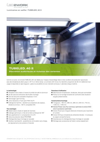 TUBELED_40 II en saillie