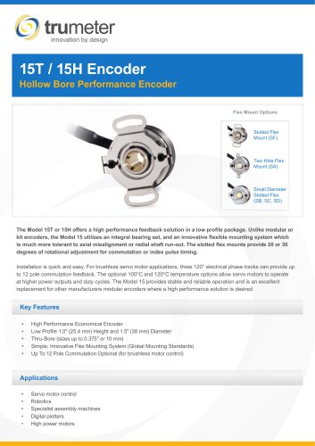 15T / 15H Encoder