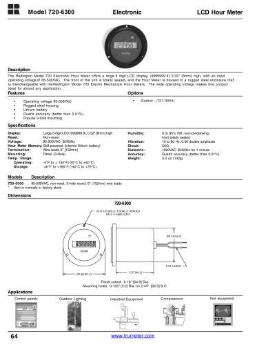 Model 720-6300