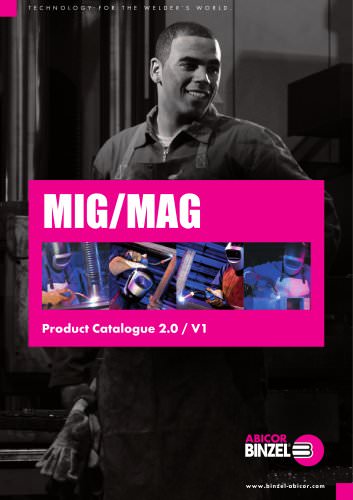 MIG /MAG product catalogue 2.0 / V1