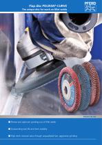 Flap disc POLIFAN-CURVE