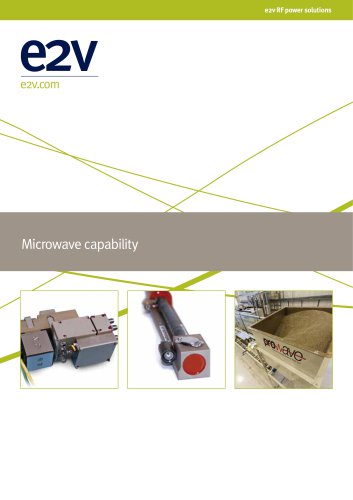 Microwave capability brochure