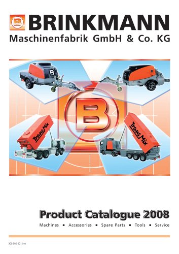 Product catalogue 2008