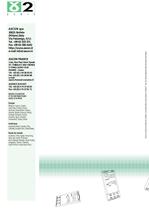 Régulateur/Programmateur double action avec sortie analogique 1/8 DIN - 48 x 96 mm - 6