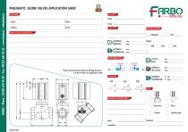 Special Globe valves | Application sheet