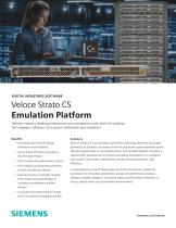 DIGITAL INDUSTRIES SOFTWARE Veloce Strato CS Emulation Platform