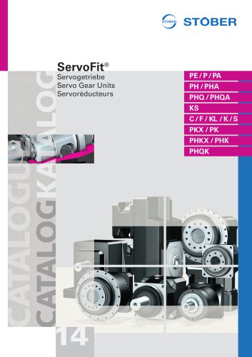 ServoFit Servo Gear Units