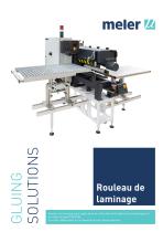 MACHINE D'APPLICATION DE COLLE THERMOFUSIBLE - 1