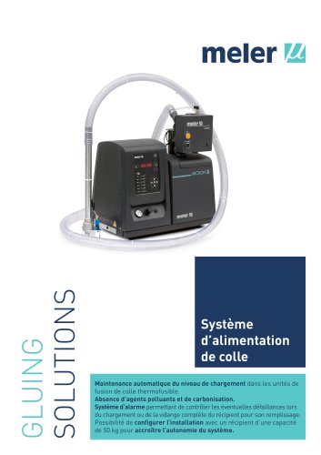 SYSTÈME D’ALIMENTATION DE COLLE