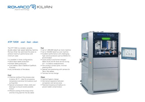 KTP 720X cool - fast - clean