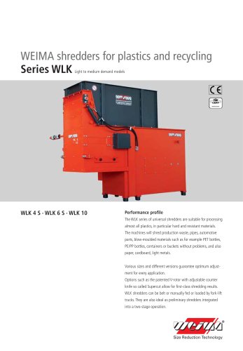 Series WLK Light to medium demand models