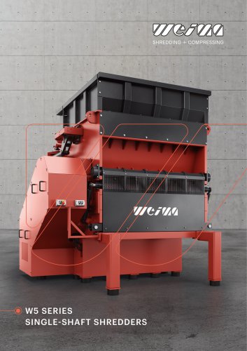 W5 series | Single-shaft shredder