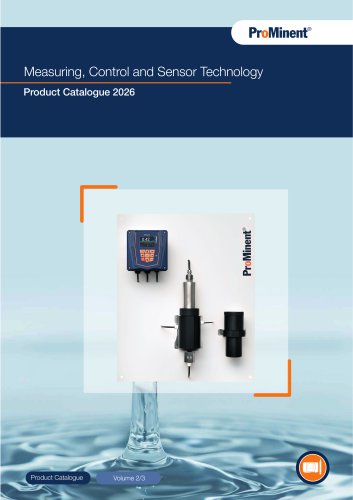 Measuring, Control and Sensor Technology 2026