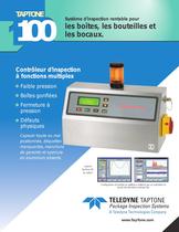 Taptone 100 - Système d'inspection rentable pour les boîtes, les bouteilles et les bocaux. - 1