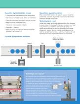 Taptone 4000 - Système d'inspection avancé des performances pour des récipients en plastique flexible des sachets verticaux et des tubes - 3