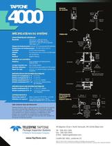 Taptone 4000 - Système d'inspection avancé des performances pour des récipients en plastique flexible des sachets verticaux et des tubes - 4