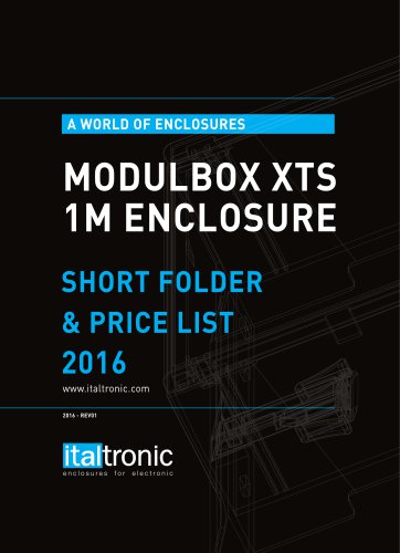 MODULBOX XTS 1M ENCLOSURE