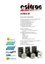 esiMot M Servo Moteur décentralisé 24-60 V DC