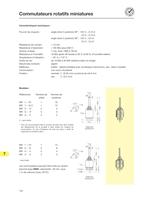 Commutateurs rotatifs - 1