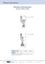 Breake de Presse de Style européen le catalogue de Tooling - 26